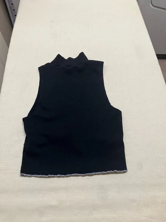 Reformation L black Bonnie tank top - Picture 8 of 12